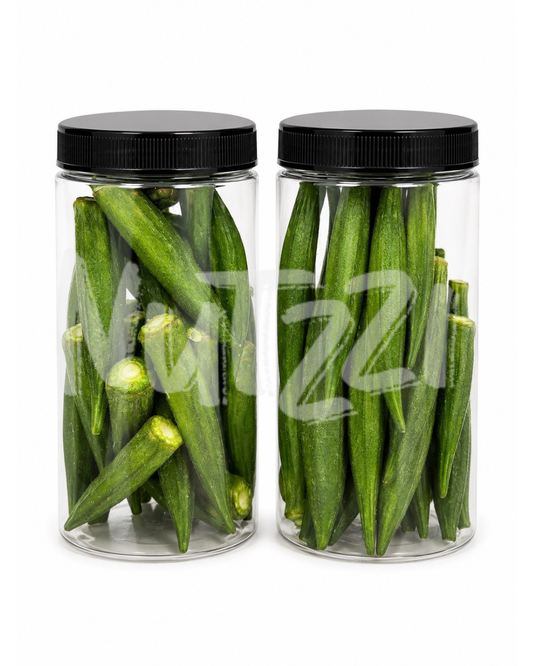Crunchy Freeze-Dried Okra (مقرمش)100g