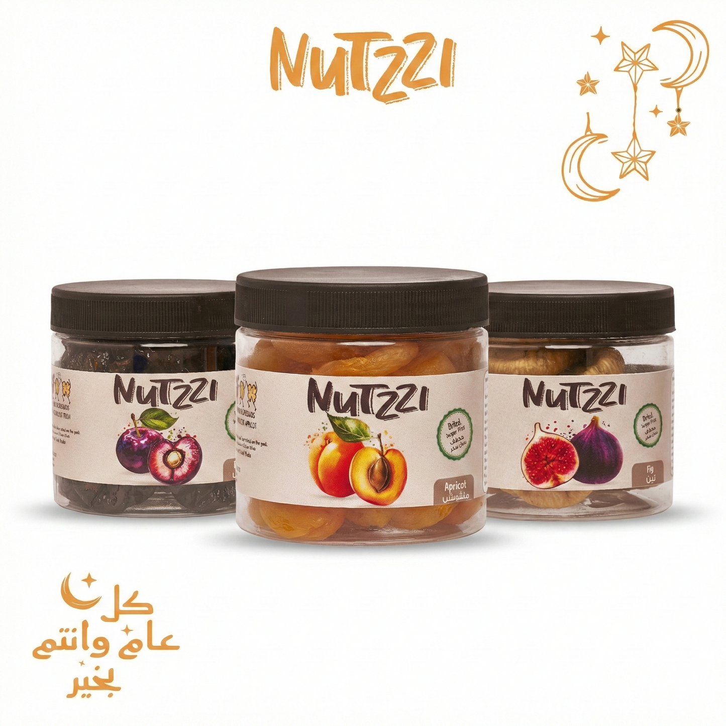 Dried Trio (Apricots-Prunes– Figs) 200 x3