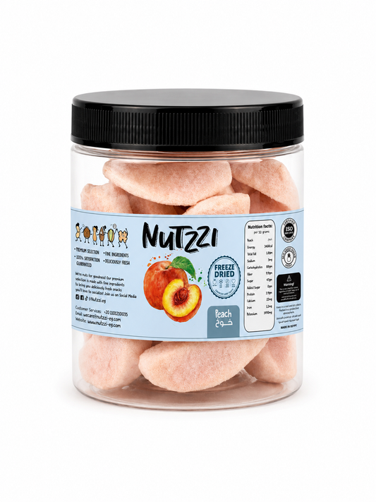 Freeze-Dried Pink Peach (مقرمش) 50g