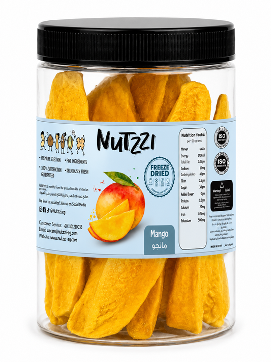 Crunchy Freeze-Dried Mango Sticks 100g (مقرمش)-“PRE ORDER ONE WEEK HIGH DEMAND”