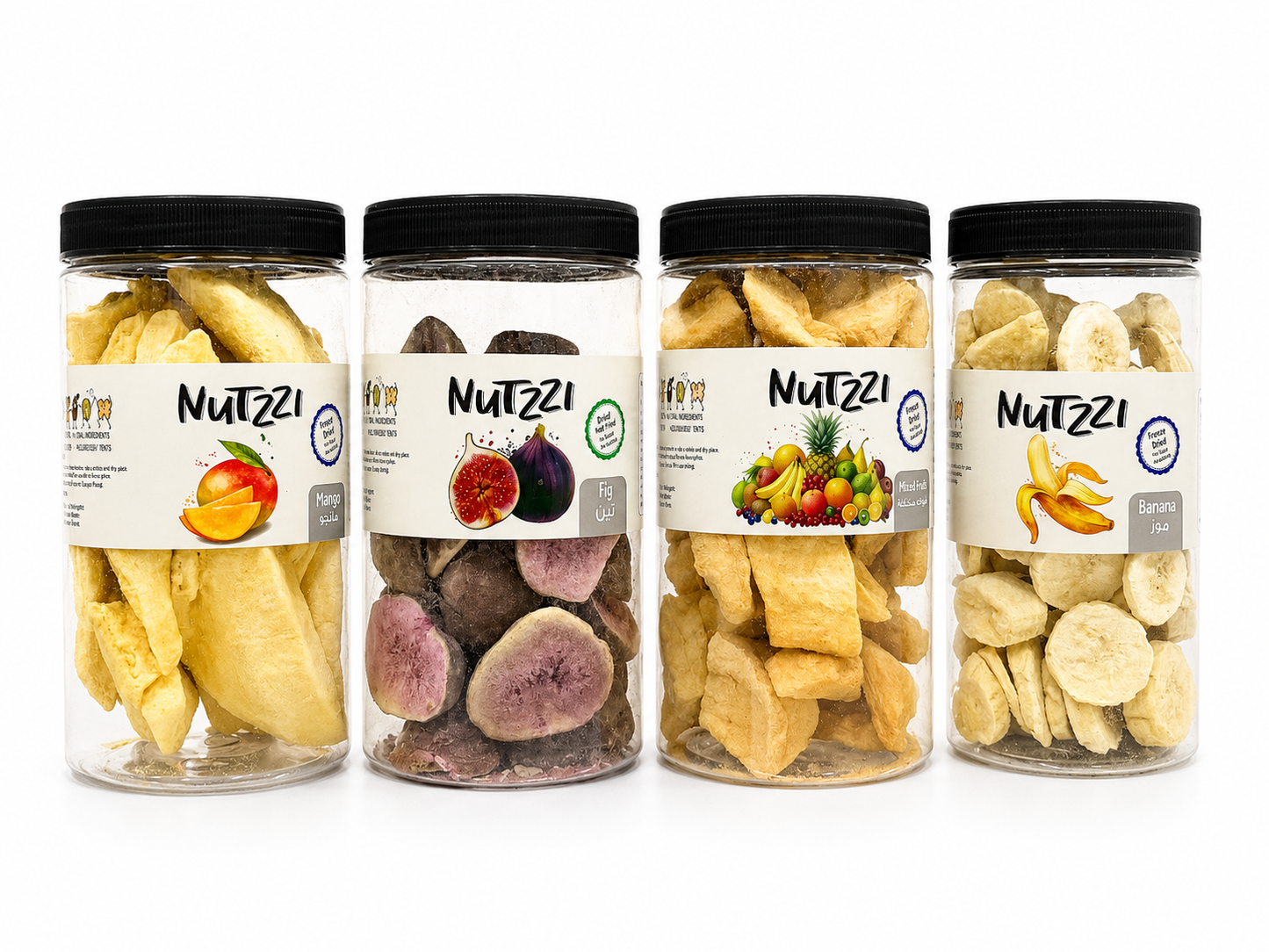 Tropical Freeze-Dried Bundle 100gx4