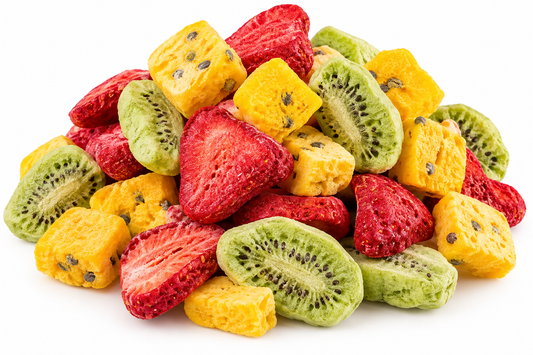 Freeze-Dried Sour Fruit Mix – Kiwi, Passion Fruit & Strawberry