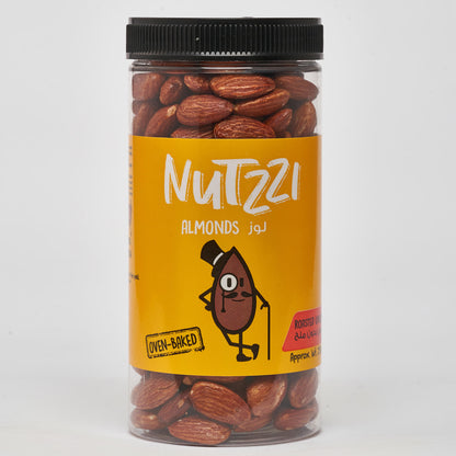 Roasted Almonds (Unsalted) - 250g