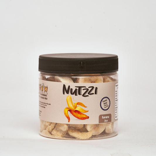 Freeze-Dried Egyptian Bananas 50gm