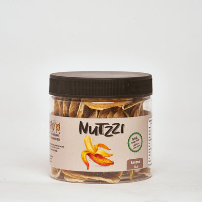 الموز المجفف غير المحلى - 100 جرام