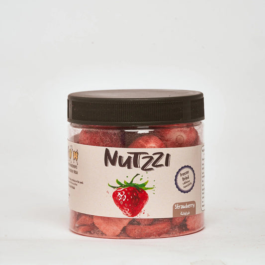 Crunchy Freeze-Dried Egyptian Strawberries 100gm