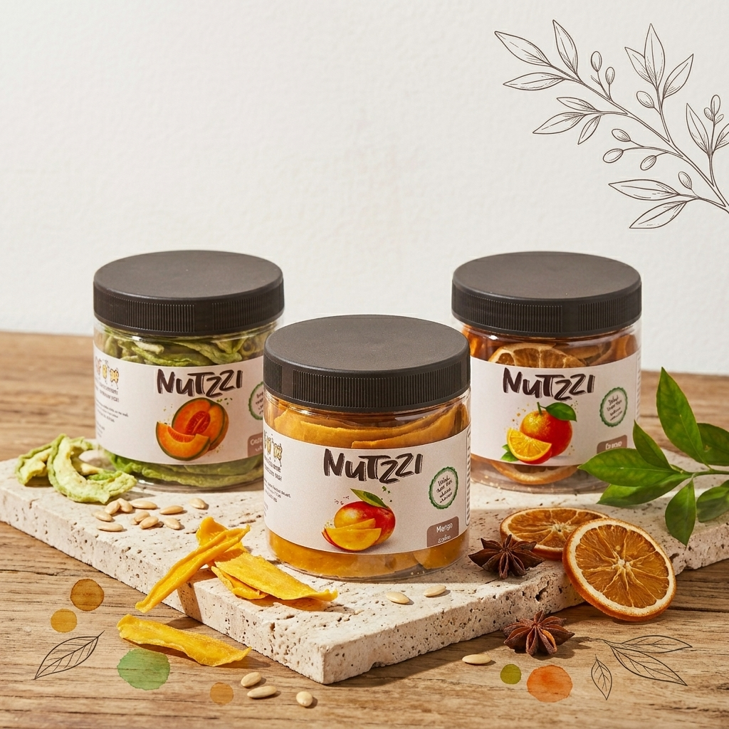 Trio Tropical Dried Fruits(Chewy) - 3 packs