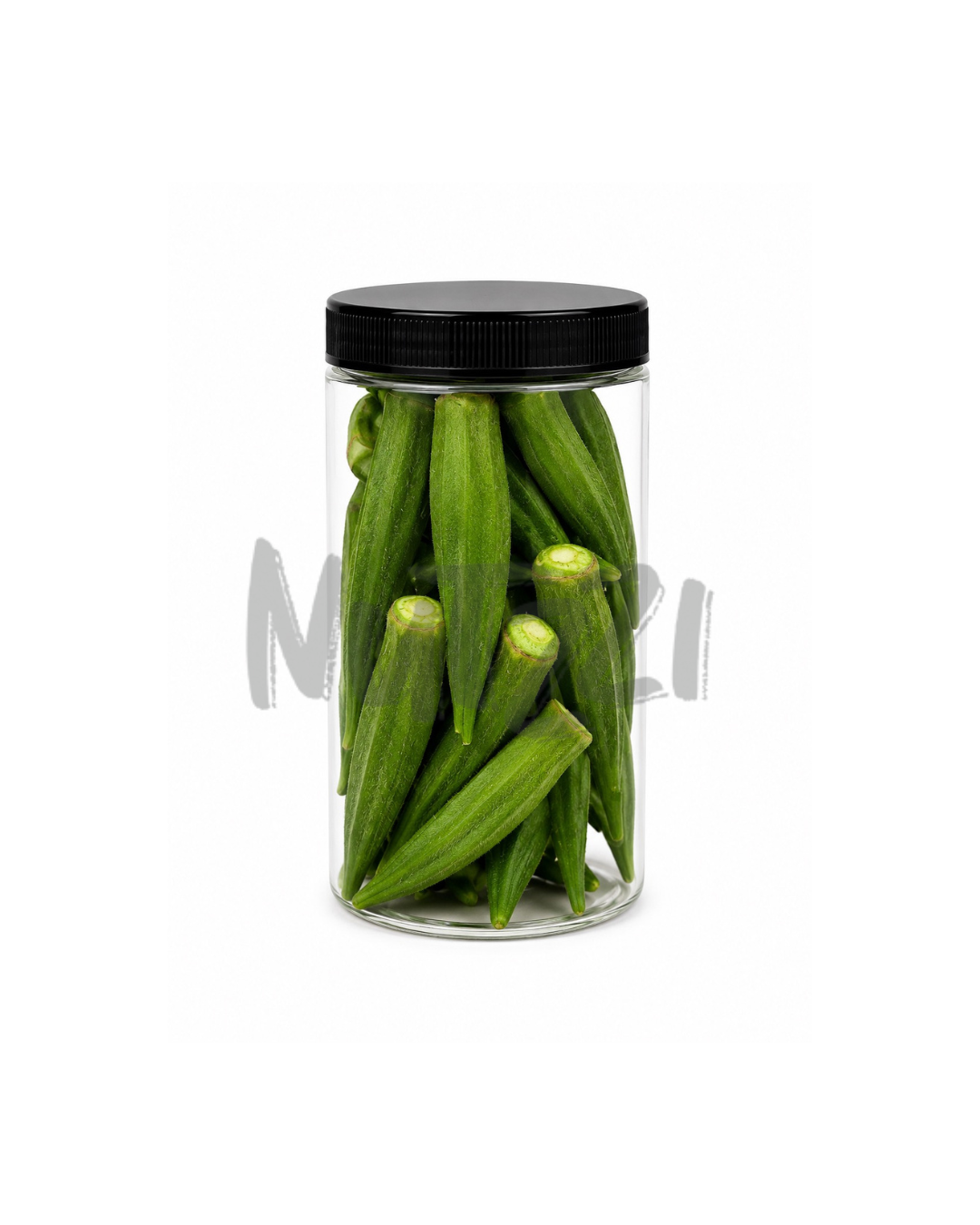 Crunchy Freeze-Dried Okra