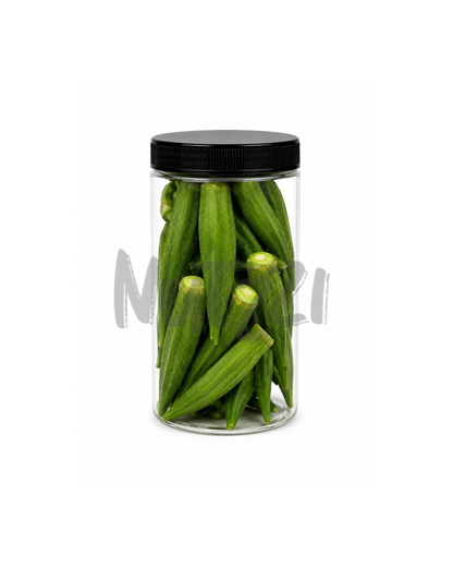 Crunchy Freeze-Dried Okra