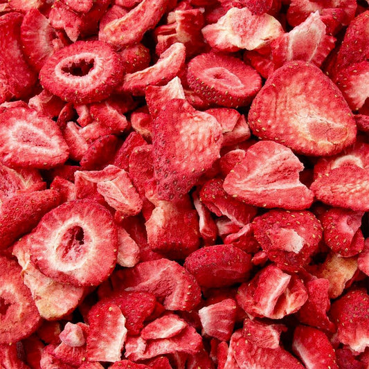 Crunchy Freeze-Dried Egyptian Strawberries 100gm
